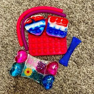 Bright Color Fidget Set